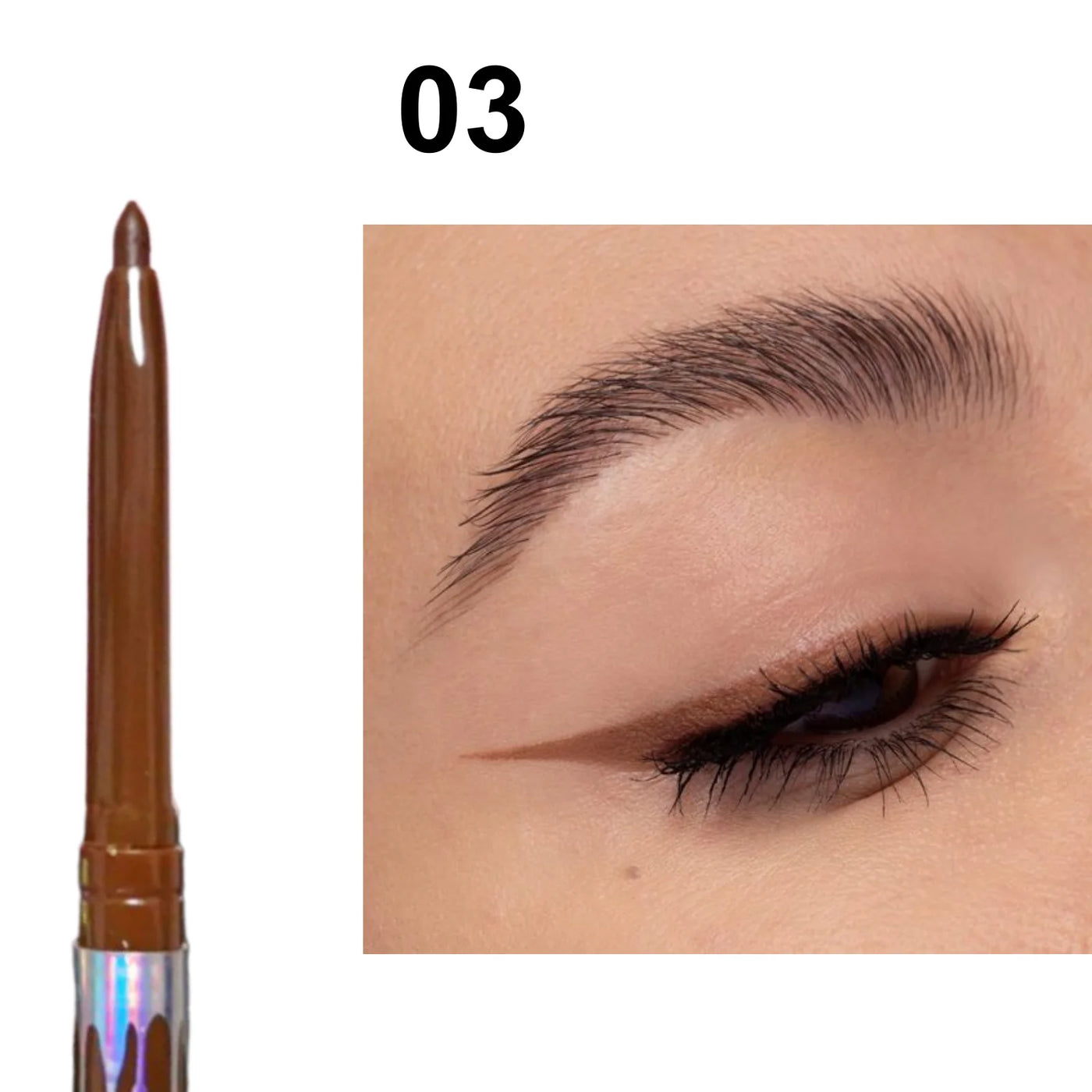 Waterproof Black Brown Eyeliner Gel Pencil