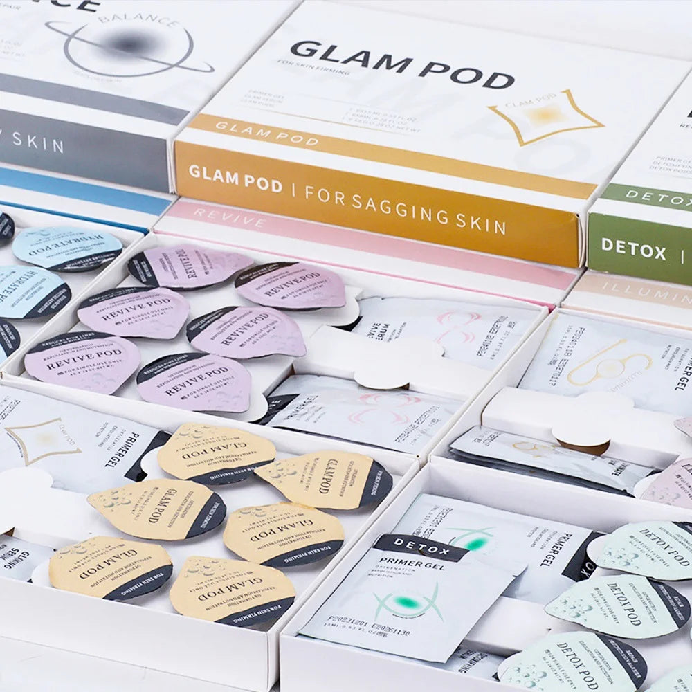 Glam Pod For Aqua Facial Machine CO2 Pods For Bubble Facial
