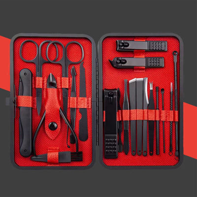 24PCS Set Professional Manicure Set Kits Stainless
