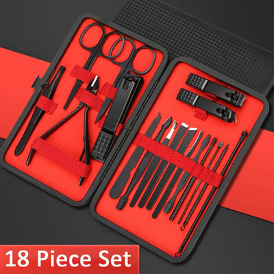 24PCS Set Professional Manicure Set Kits Stainless
