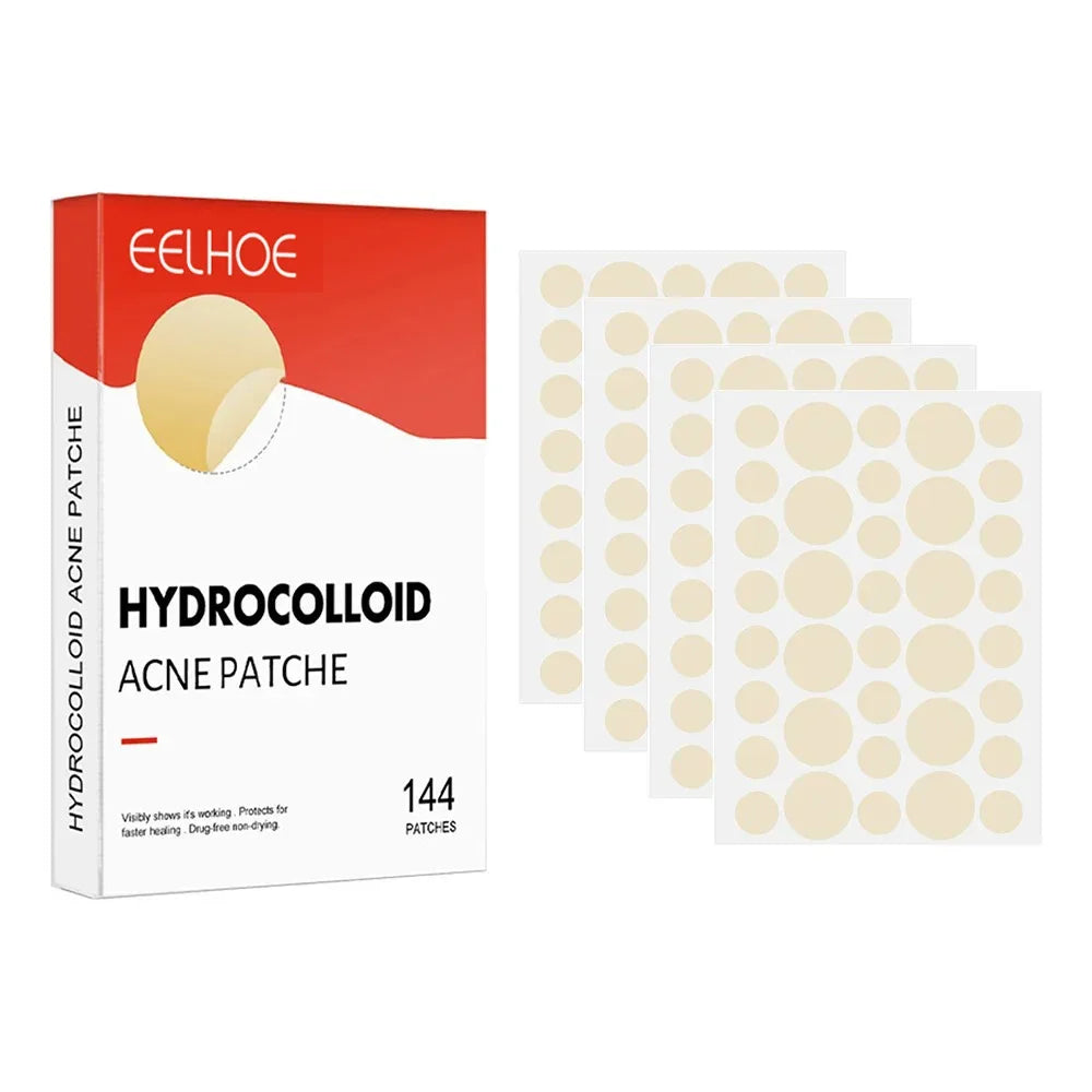 Hydrocolloid Acne Patch Facial Blemishes Pimple Marks Closed