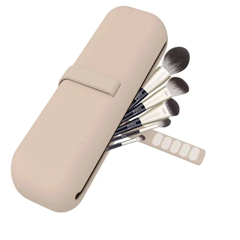 Silicone Travel Makeup Brush Holder Strap