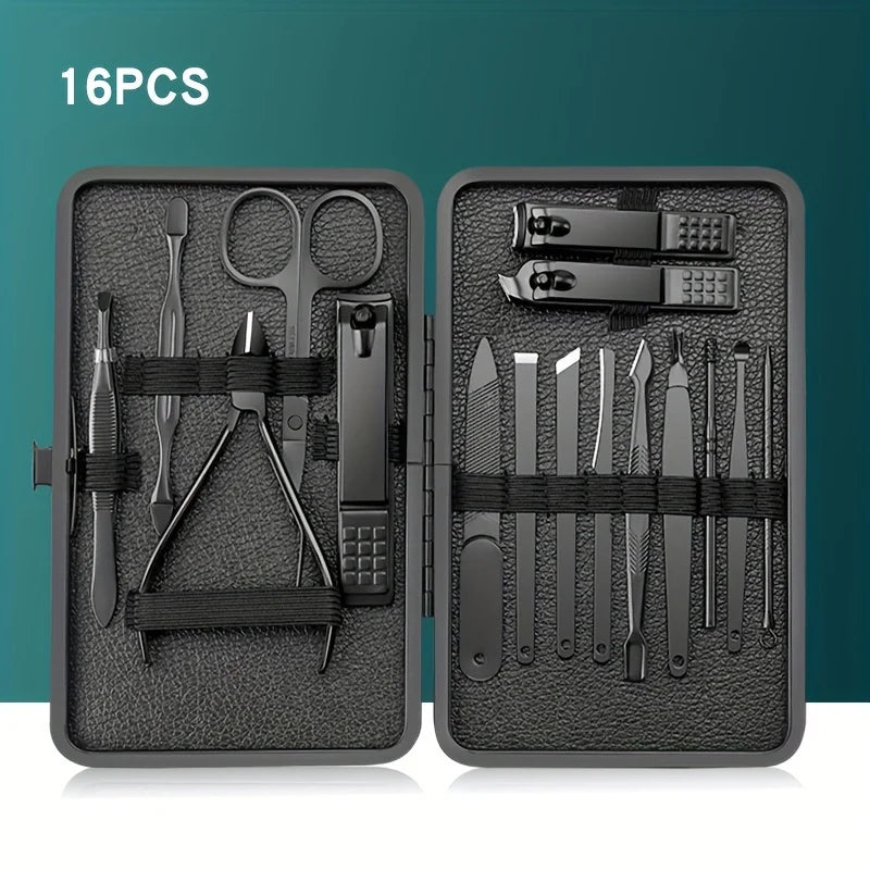 24PCS Set Professional Manicure Set Kits Stainless