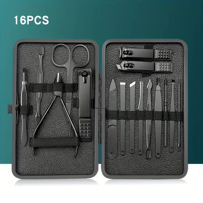 24PCS Set Professional Manicure Set Kits Stainless