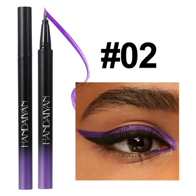 Waterproof Glitter Luster Liquid Eyeliner Pencil