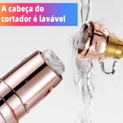 New Electric Eyebrow Trimmer Mini Eye Brow Epilator Facial Hair Removal