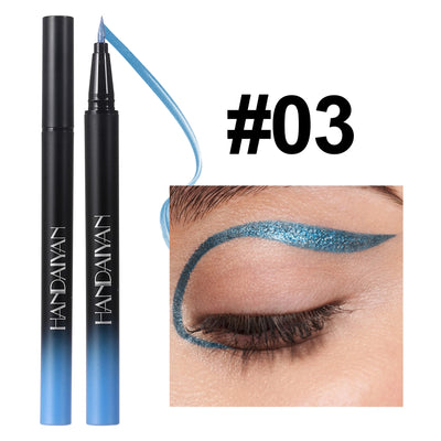 Waterproof Glitter Luster Liquid Eyeliner Pencil