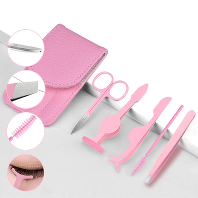 Tweezers Set 3-4pcs Premium Stainless Steel Eyebrow Precision