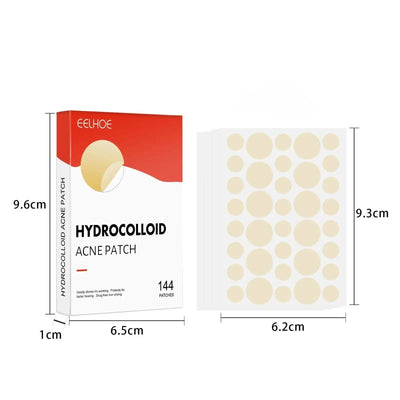 Hydrocolloid Acne Patch Facial Blemishes Pimple Marks Closed