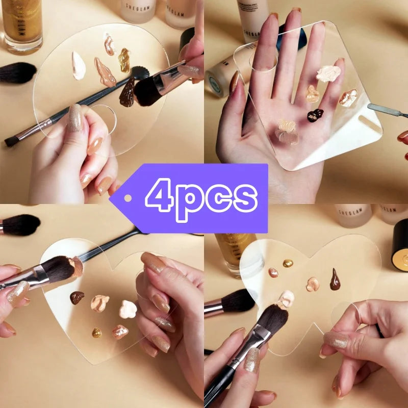 Transparent Acrylic Palette Tool Makeup Palette