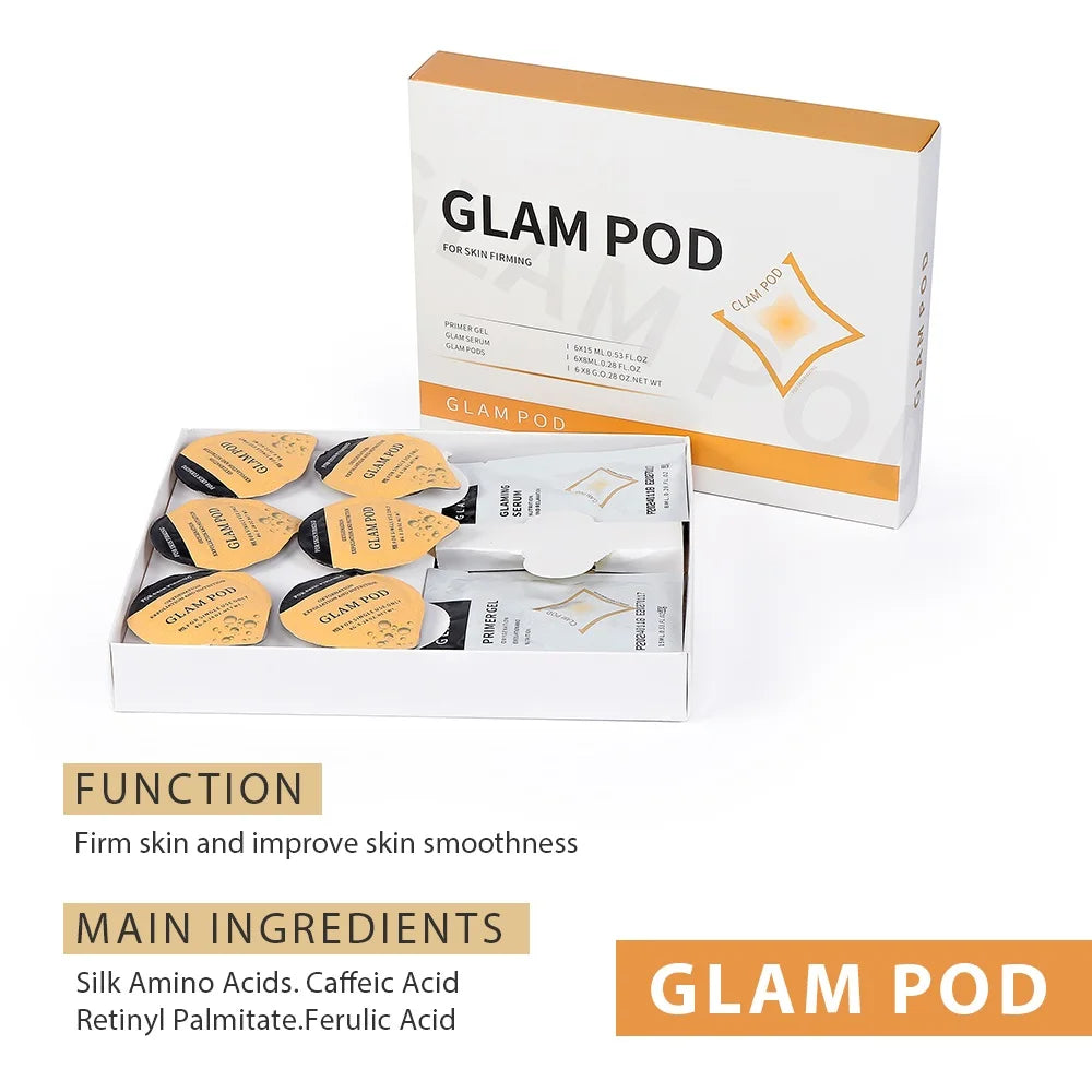 Glam Pod For Aqua Facial Machine CO2 Pods For Bubble Facial