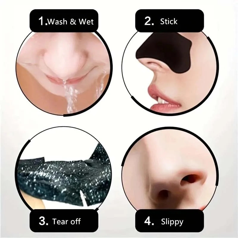 Unisex Deep Cleansing Nose Strips for Acne & Blackhead Removal