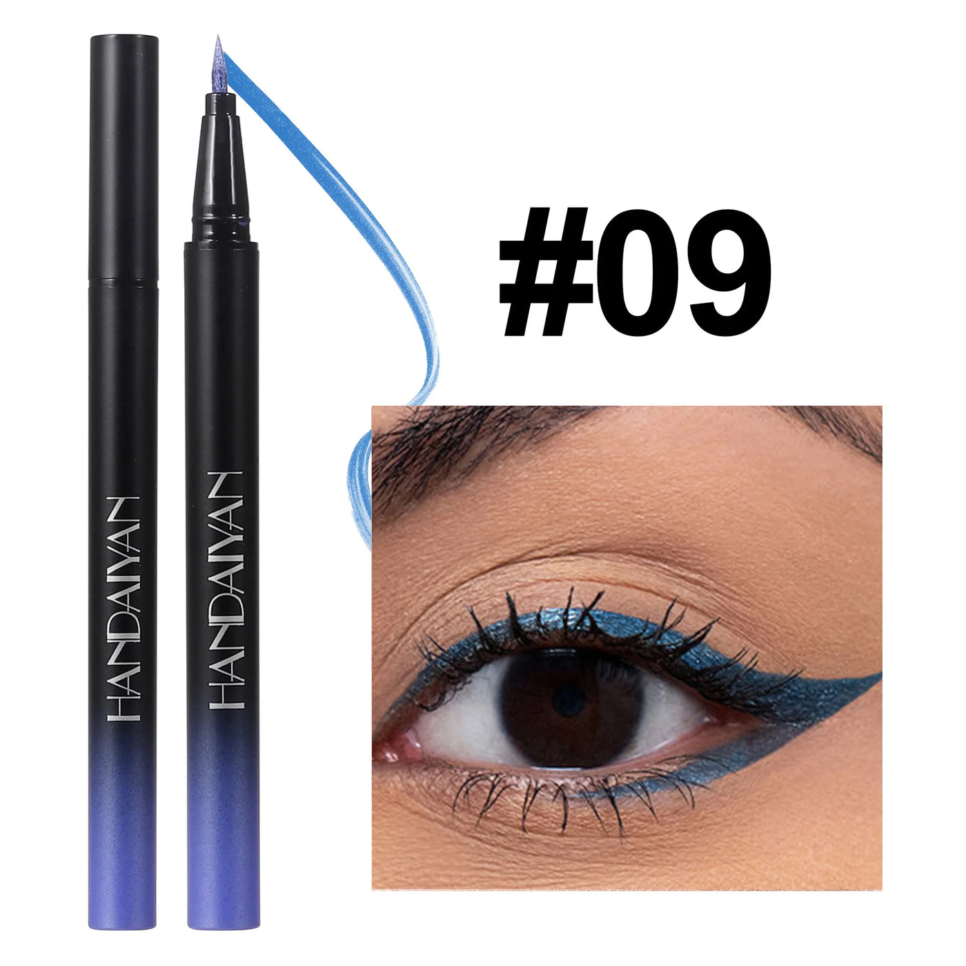 Waterproof Glitter Luster Liquid Eyeliner Pencil