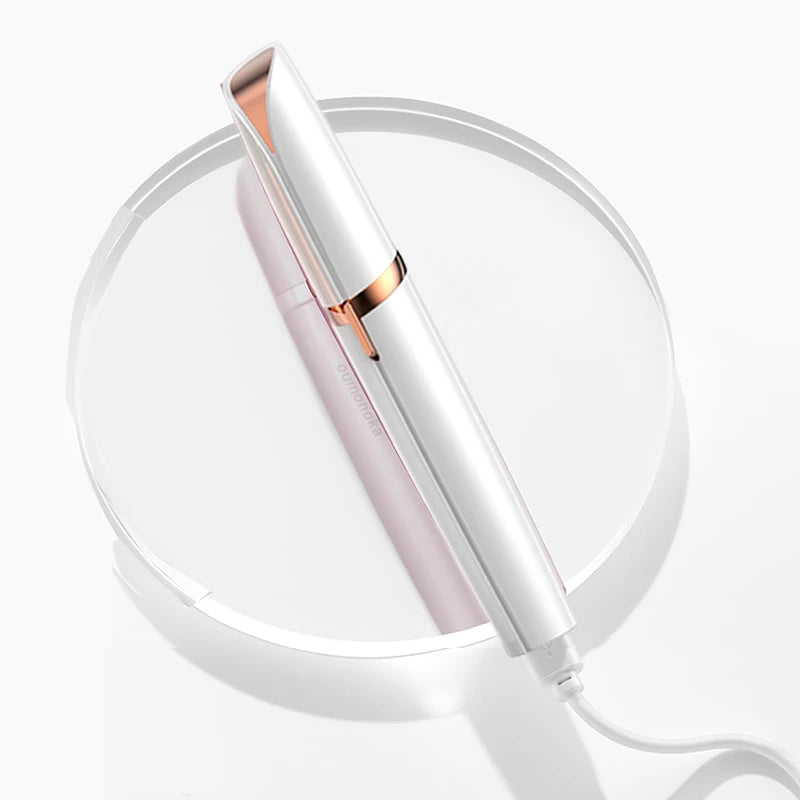 New Electric Eyebrow Trimmer Mini Eye Brow Epilator Facial Hair Removal